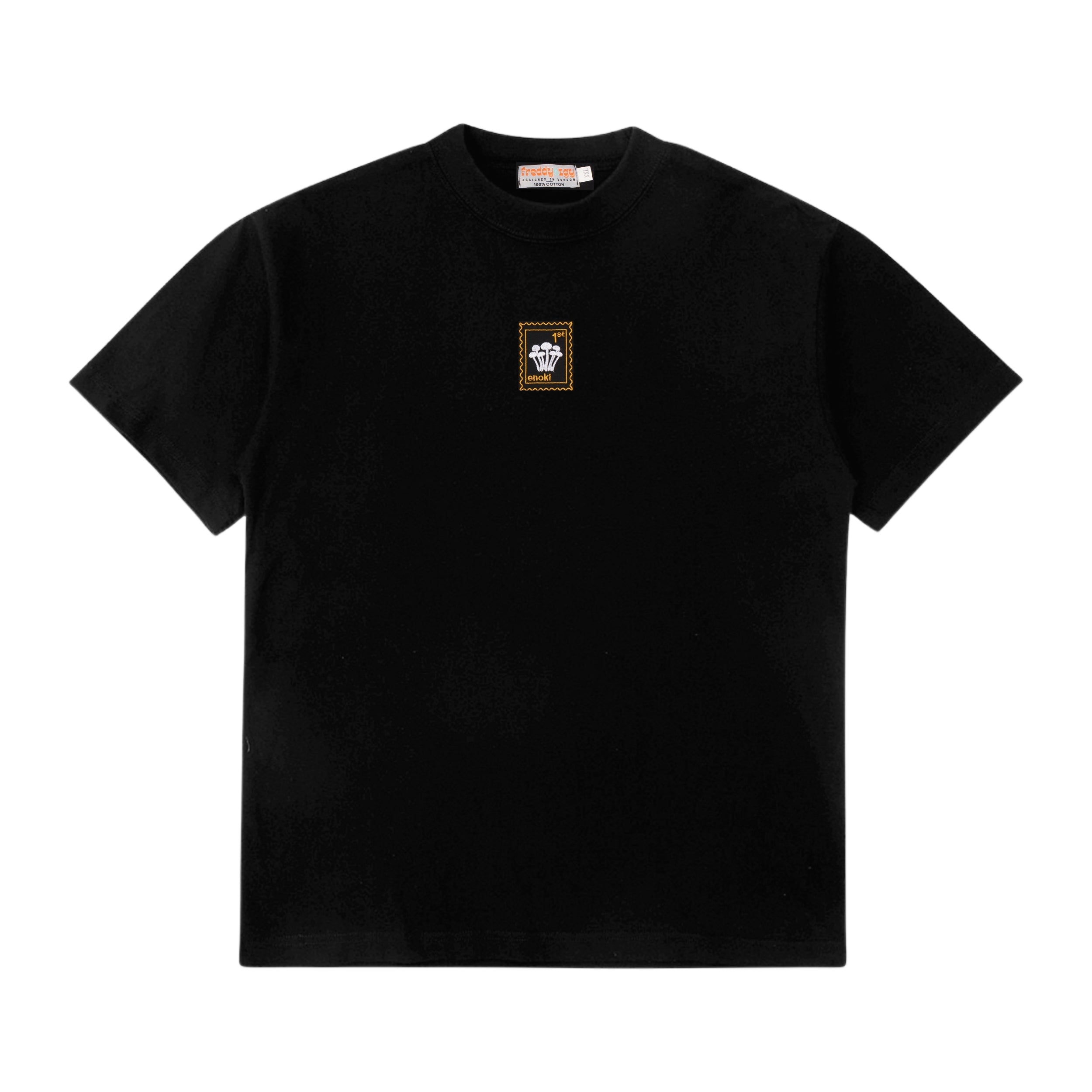 Enoki Mushroom - Oversized Unisex Premium T-Shirt - Black