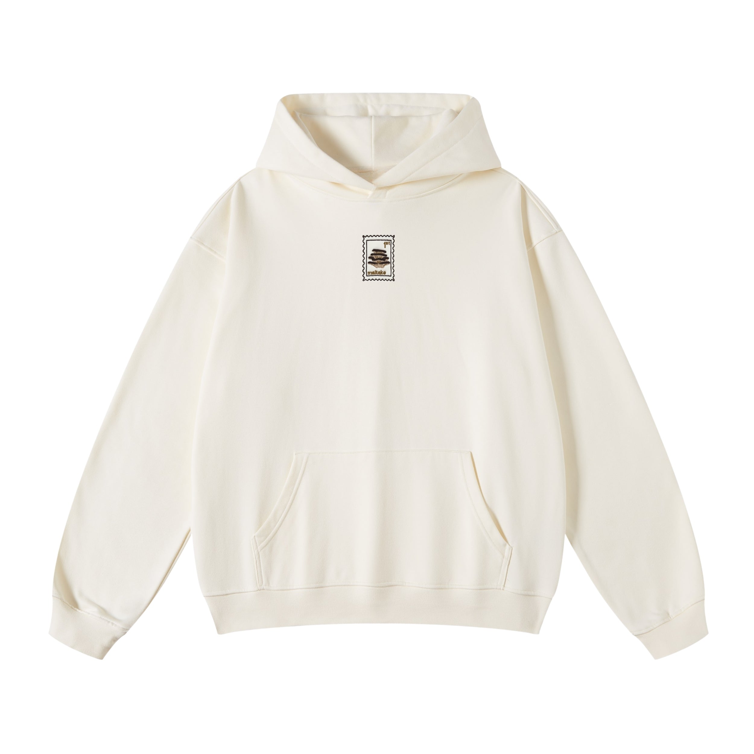 Maitake Mushroom - Oversized Unisex Hoodie - Off White