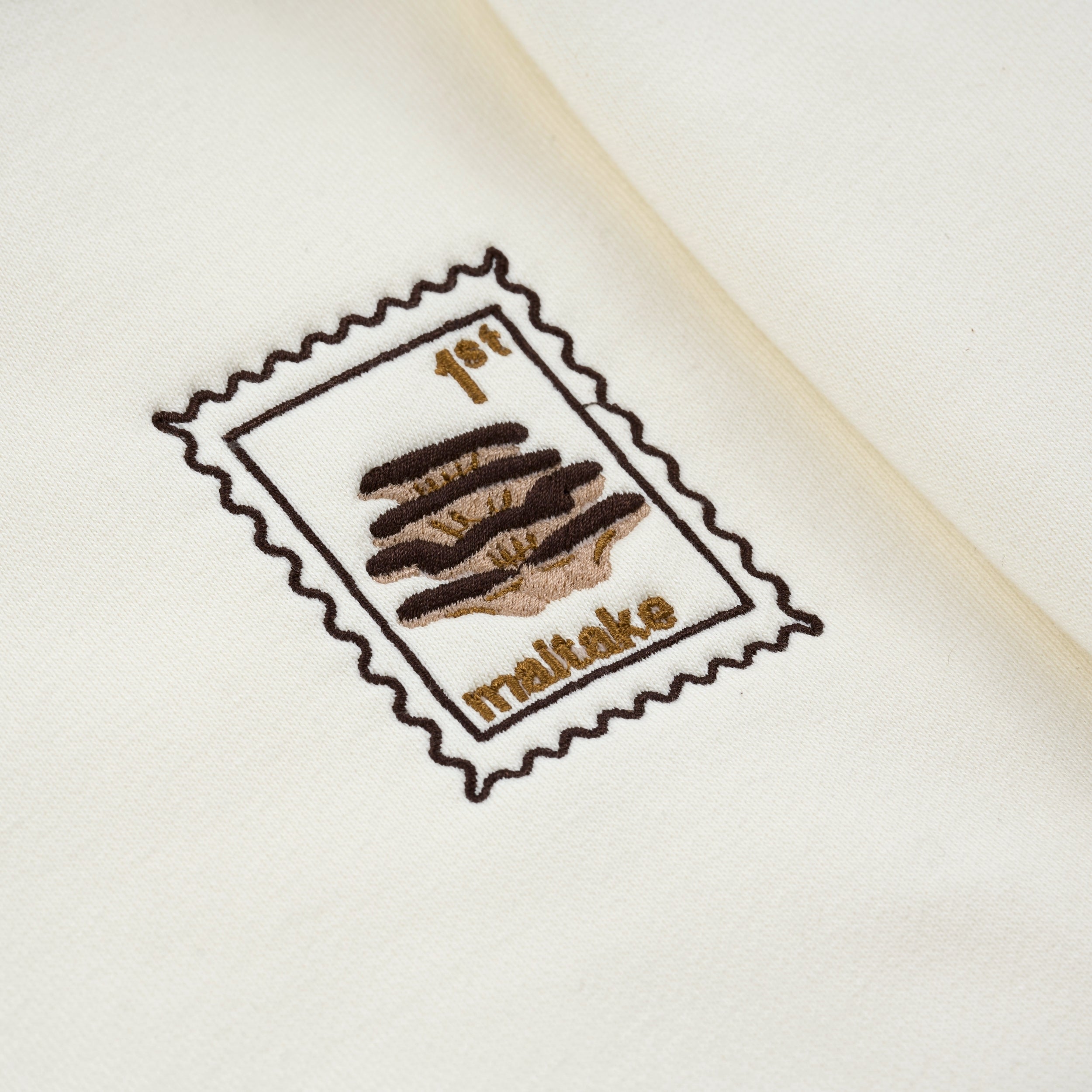 Maitake Mushroom - Oversized Unisex Hoodie - Off White