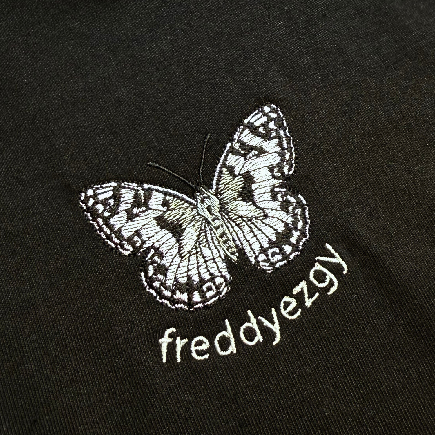 Marbled White Butterfly T-Shirt - Butterfly - Unisex Relaxed Fit