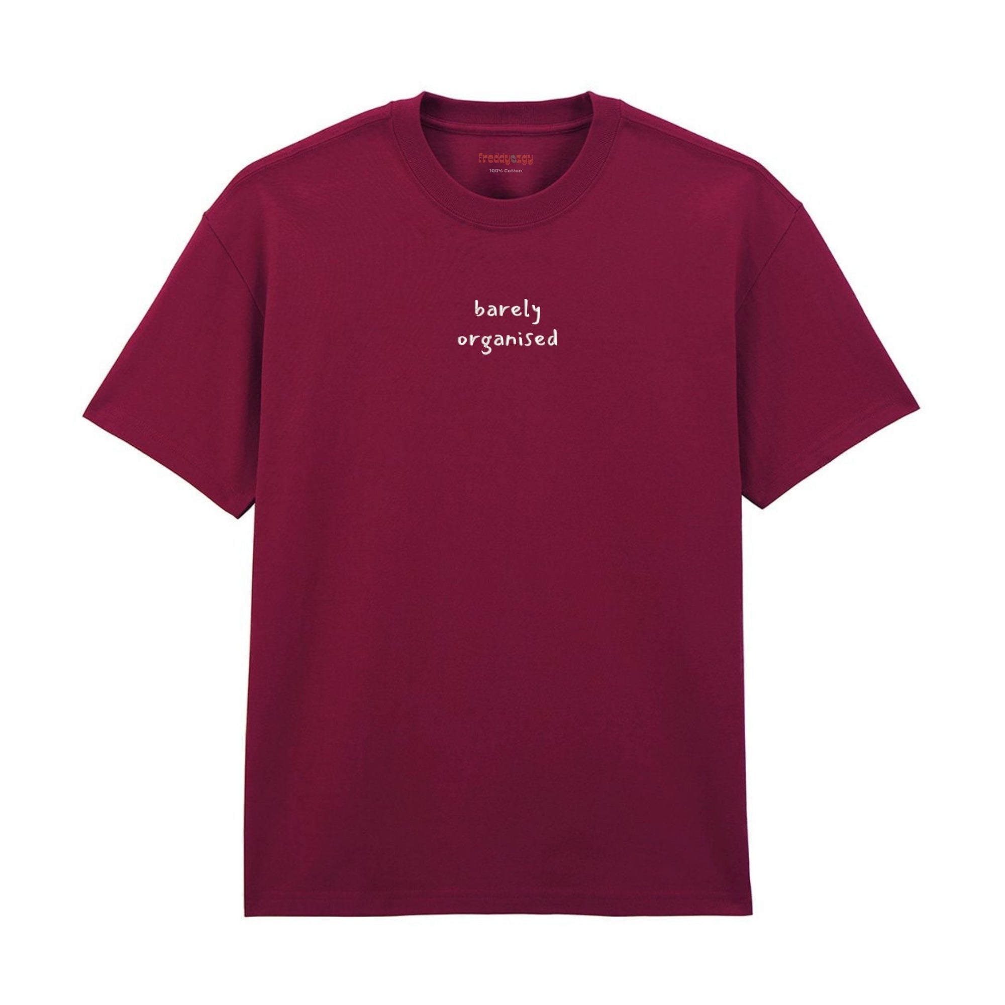 "barely organised" Oversized Unisex Premium T-Shirt