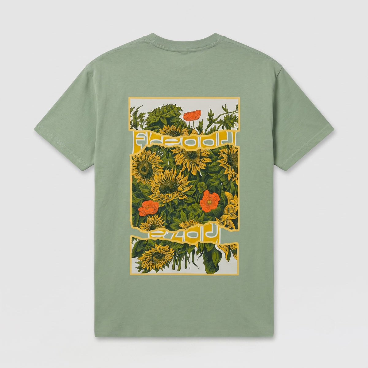Premium Heavyweight Botanical Graphic Tee