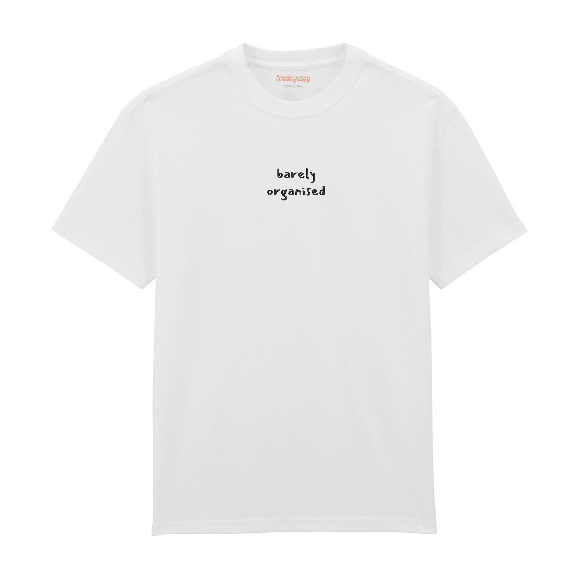 "barely organised" Oversized Unisex Premium T-Shirt