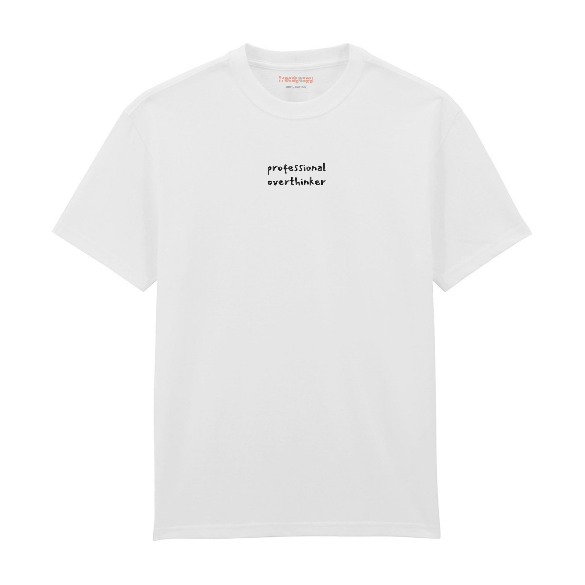 "professional overthinker" Oversized Unisex Premium T-Shirt