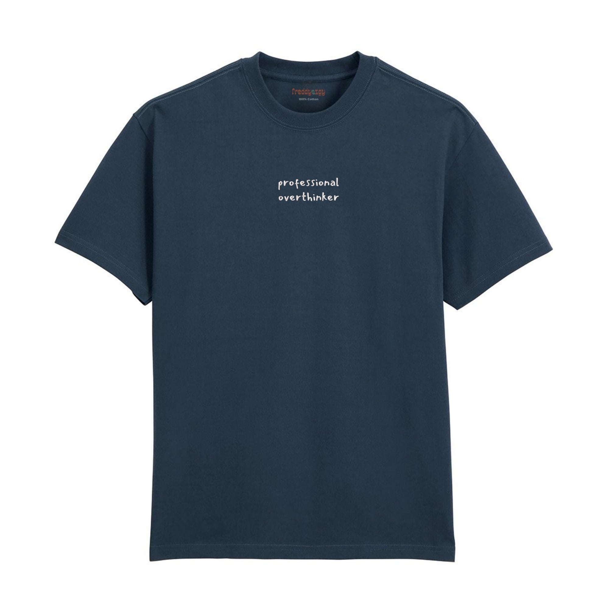 "professional overthinker" Oversized Unisex Premium T-Shirt