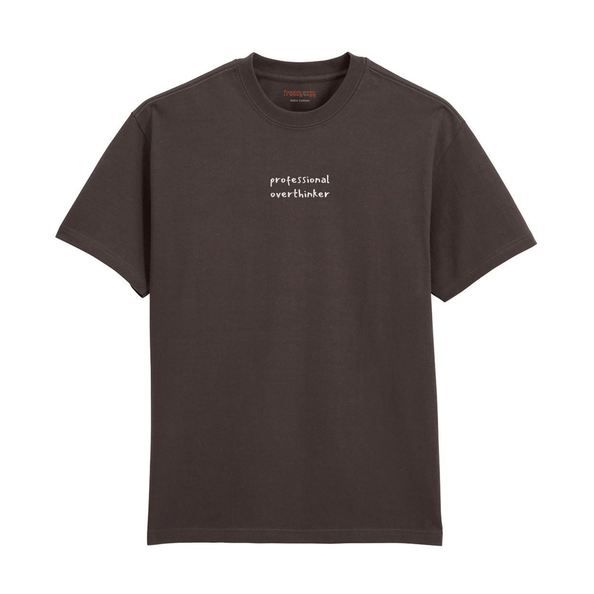 "professional overthinker" Oversized Unisex Premium T-Shirt