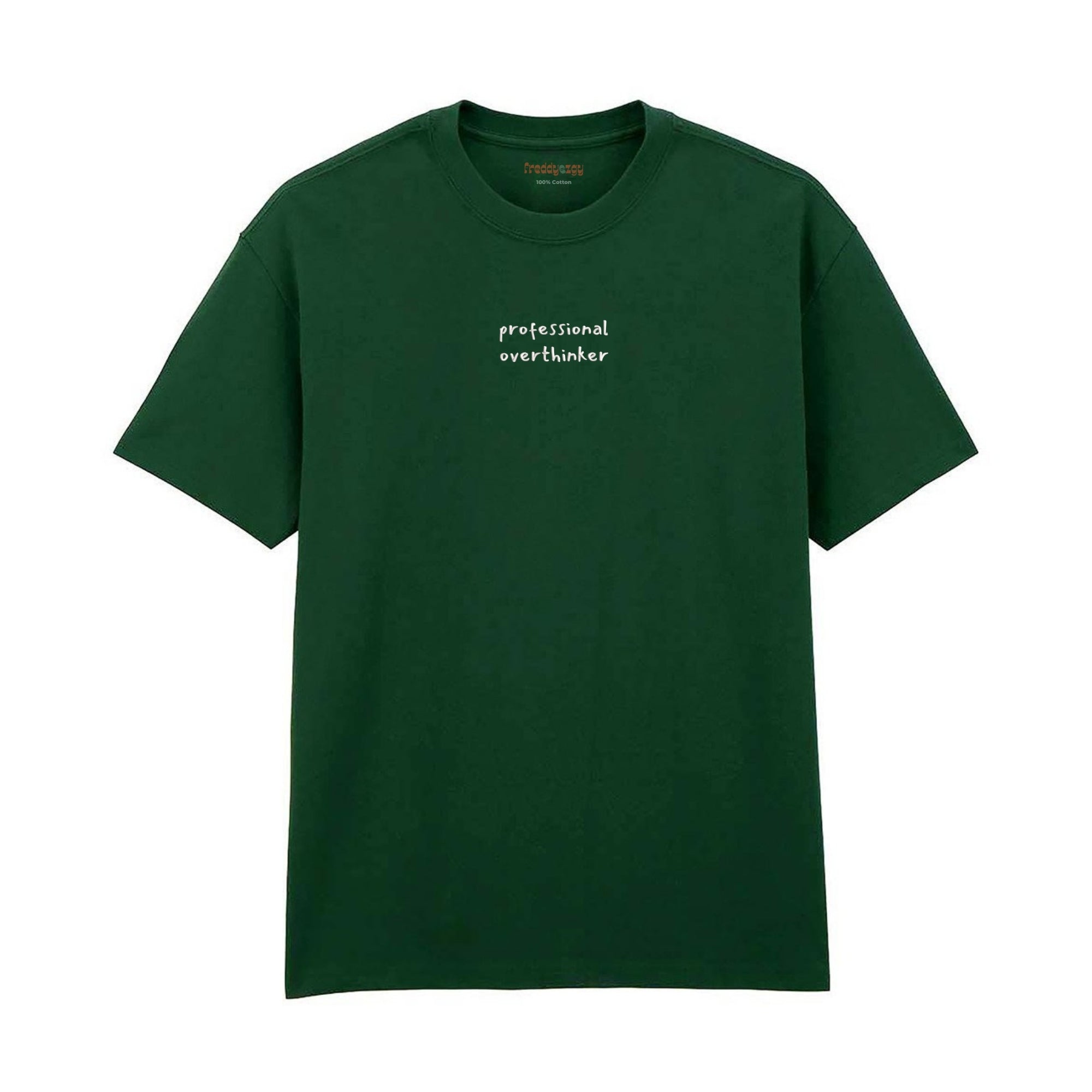 "professional overthinker" Oversized Unisex Premium T-Shirt